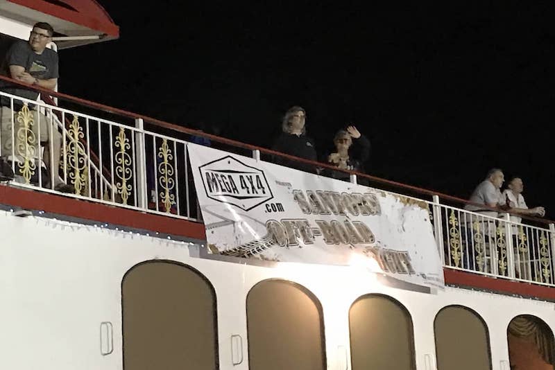 People enjoying a dinner cruise on The St. Johns Rivership Co