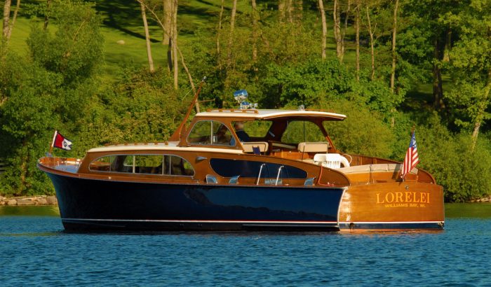 Lorelei Boat Lake Geneva