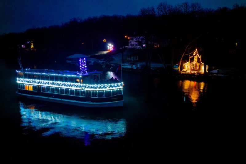 Santa Cruise: See Lights and Santa From Our Heated Boats